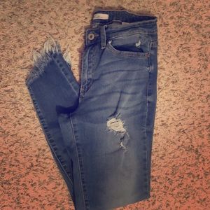 Kancan distressed jeans